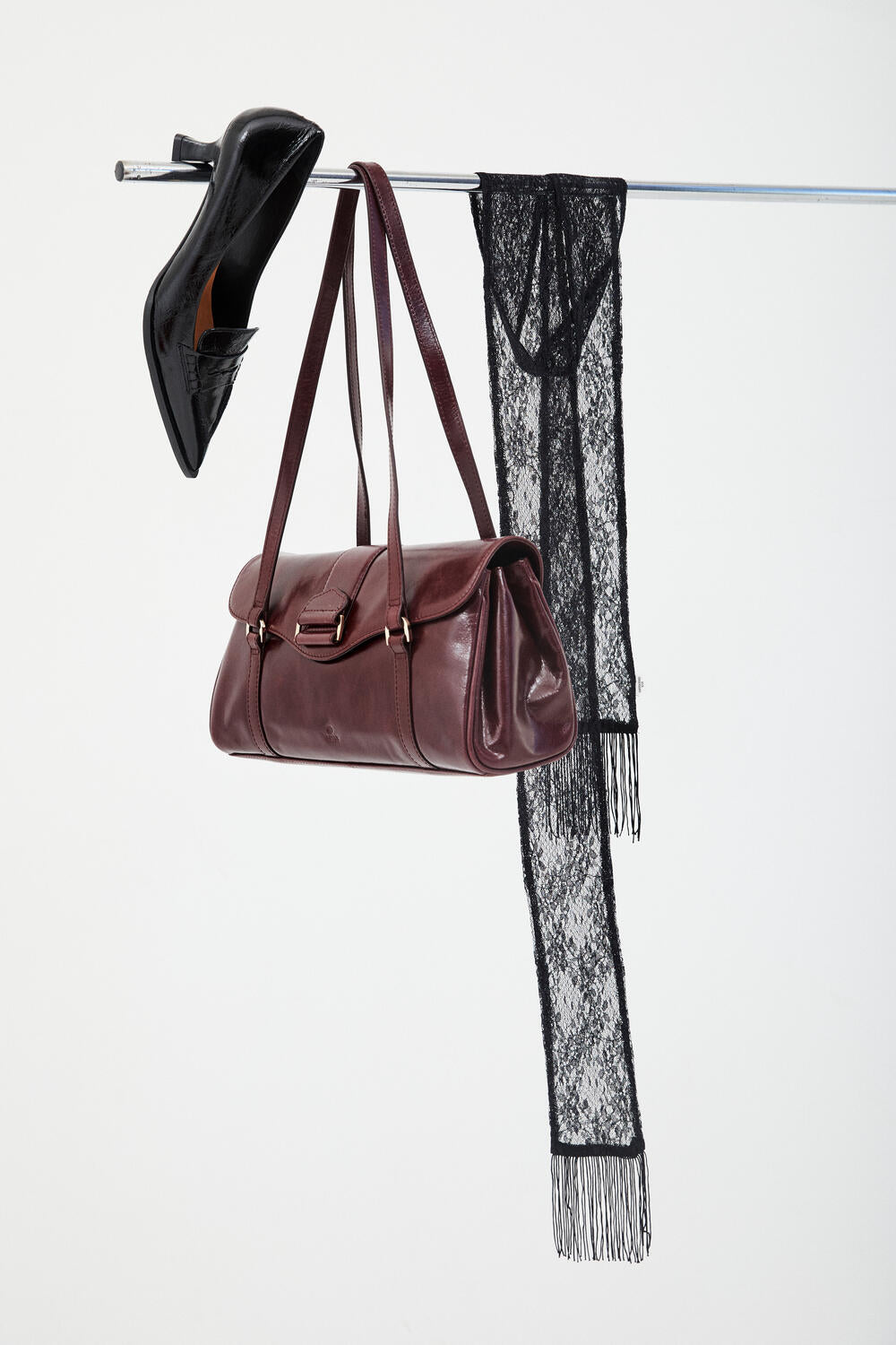 Salerno Megan lædertaske - Barolo